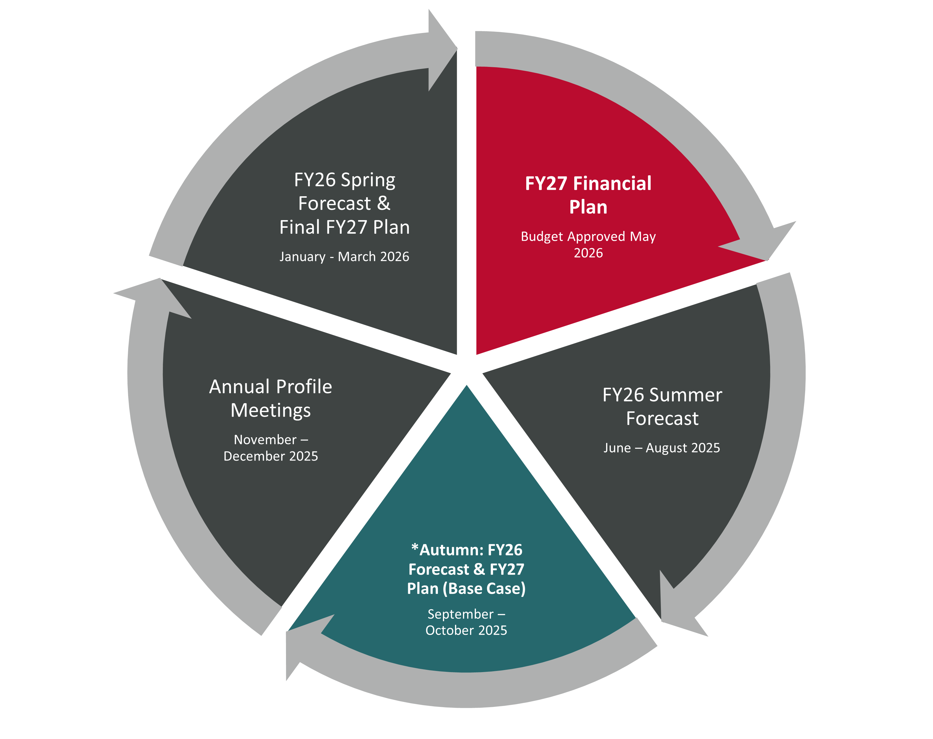 Adaptive Planning Graphic - pie chart