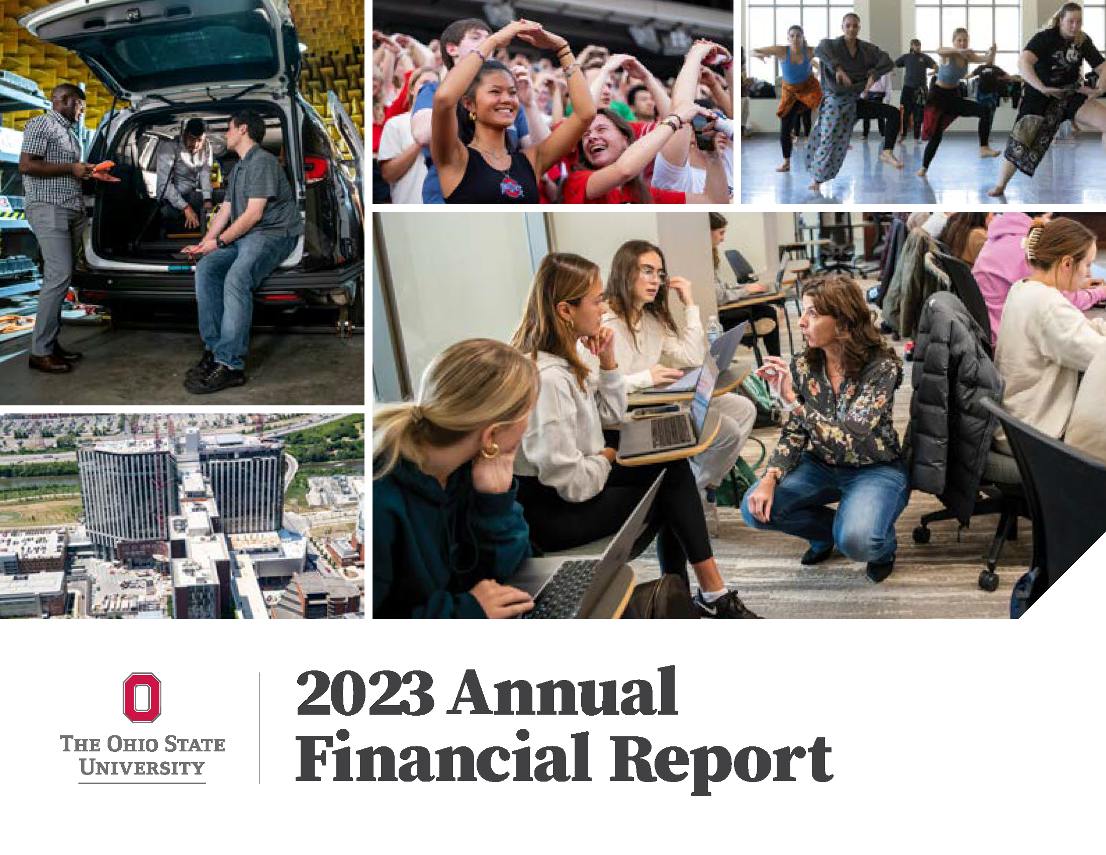 Cover page for FY23 annual financial report