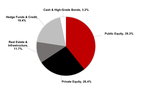 LTIP allocation piechart FY24