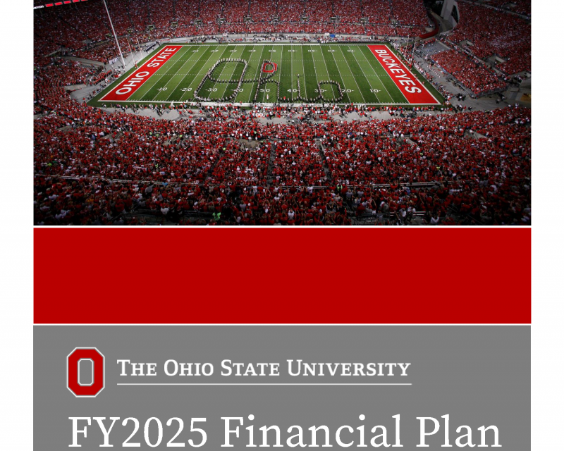 Image of cover of the FY2025 financial plan book